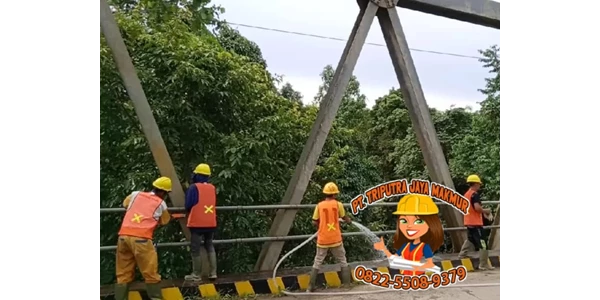kontraktor perbaikan jembatan besi samarinda kalimantan timur-2