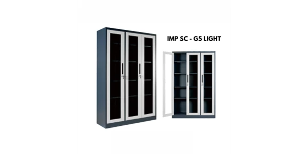 steel cabinet - lemari besi - light series double filling kabinet