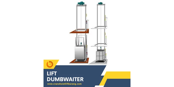 cargo lift dumwaiter untuk lestoran, toko & pelayanan industri