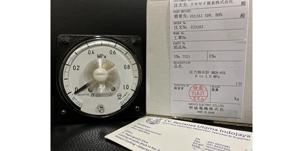 meiyo pressure gauge meter mkh-80l (range 0～1.0 mpa)-2