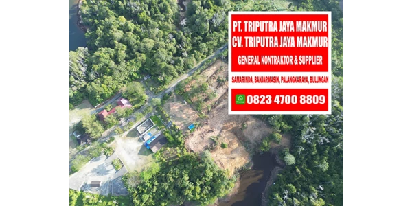 pematangan lahan land clearing hutan pt. triputra jaya makmur-6