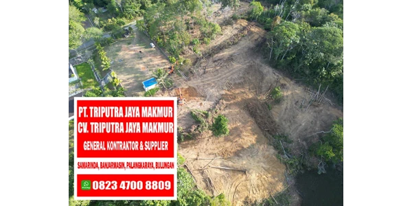 pematangan lahan land clearing hutan pt. triputra jaya makmur-1