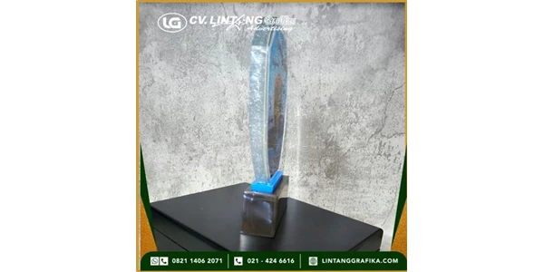 plakat fiber glas gliter silver kombinasi kayu lg 003-7