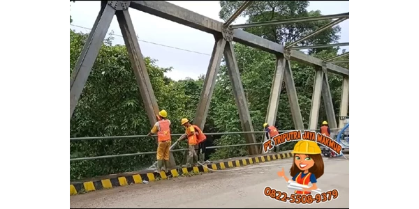 perawatan jembatan besi samarinda pt. triputra jaya makmur-7