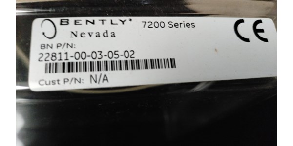 7200 series cable part 22811 00 03 05 02 bently nevada
