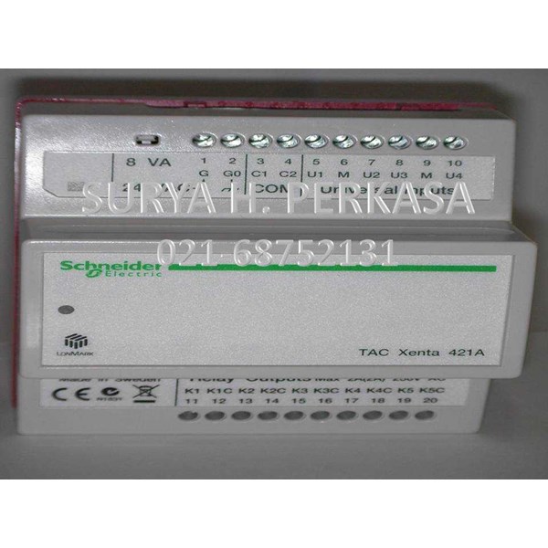 Jual eLECTRONICS PART PLENUM TAC XENTA 421A oleh PT. SURYA HAWILA PERKASA