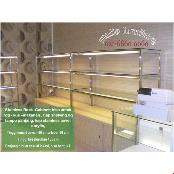 Jual rak, rack, rak roti, rak kue, rakbakery, rak cake, pajangan, pamer ...