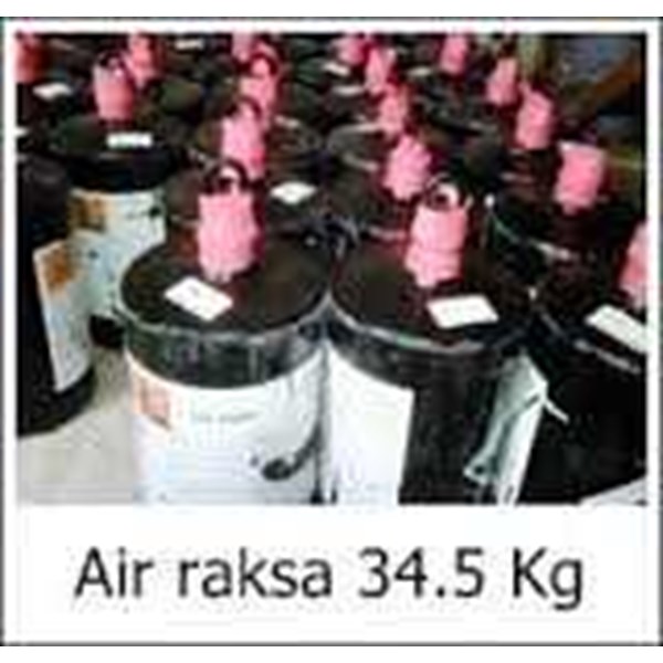 Jual AIR RAKSA ( MERCURY ) HG 99, 99 % oleh PT. MANDIRI JAYA SEJAHTERA