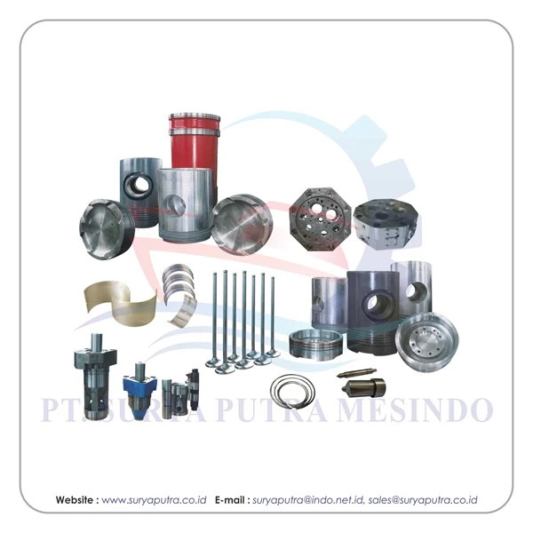 Pielstick Marine & Industrial Diesel Engine Spare Parts