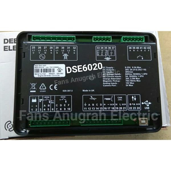 DSE 6020 - DEEP SEA ELECTRONICS