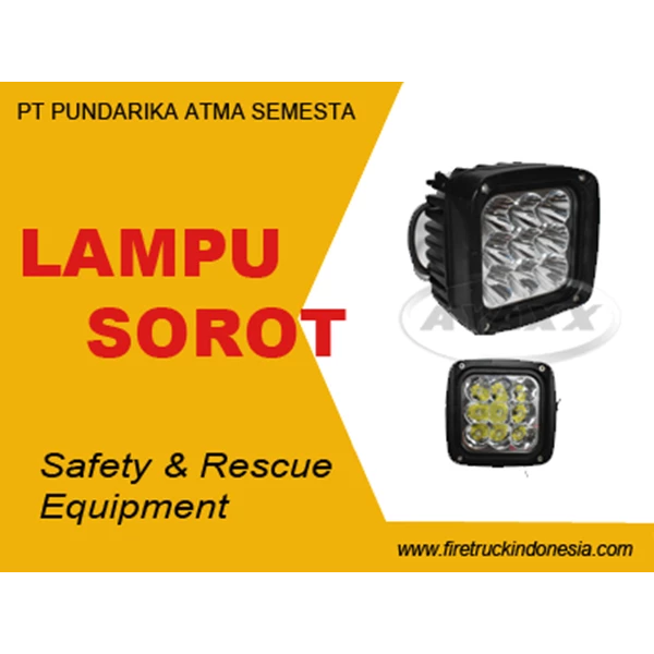 Lampu Sorot (sparepart truk pemadam)