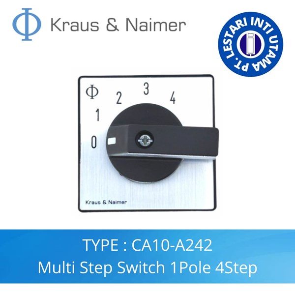Jual Kraus & Naimer MULTI STEP SWITCH 20AMP 1POLE 4STEP oleh PT ...
