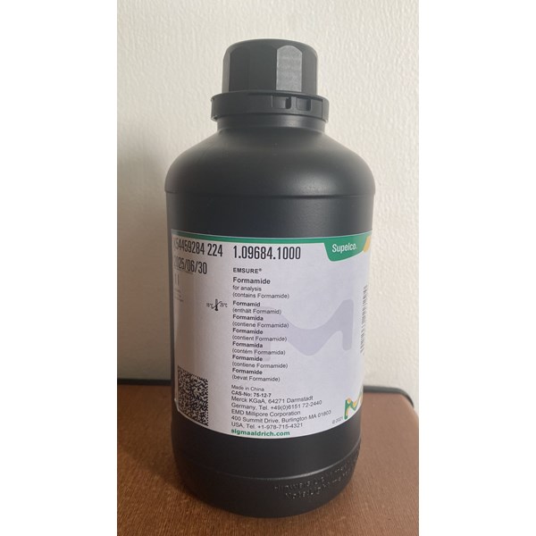 Jual FORMAMIDE MERCK 1.09684.1000 oleh PT. ANUGRAH PUTRA KENCANA