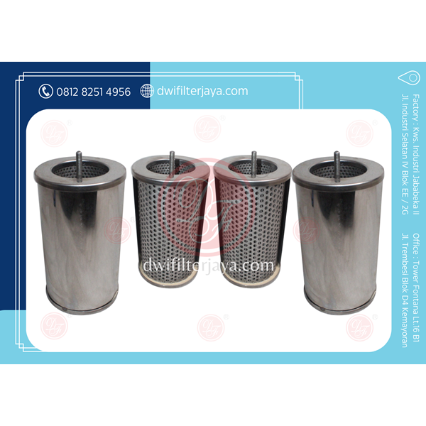 Jual High Pressure Oil Filter Element Replacement oleh PT. Dwi Filter Jaya