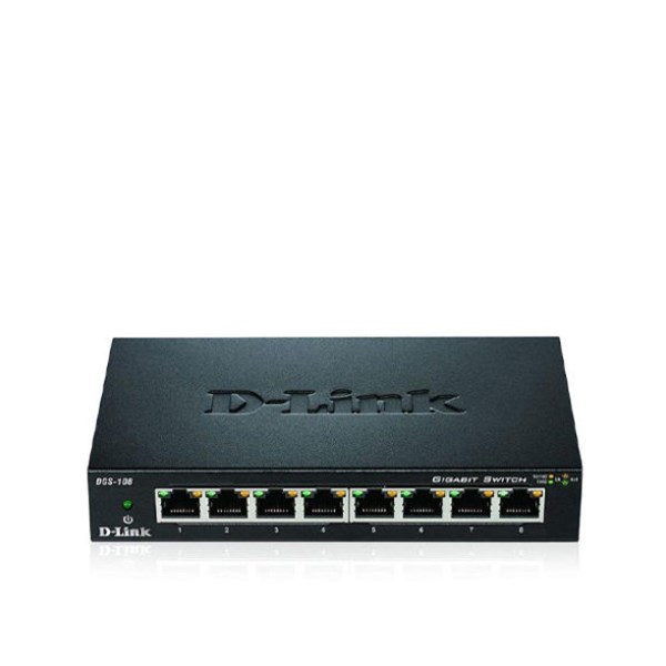 D-LINK Switch, 8-Port, Gigabit Ethernet | Netzwerk-Switches günstig