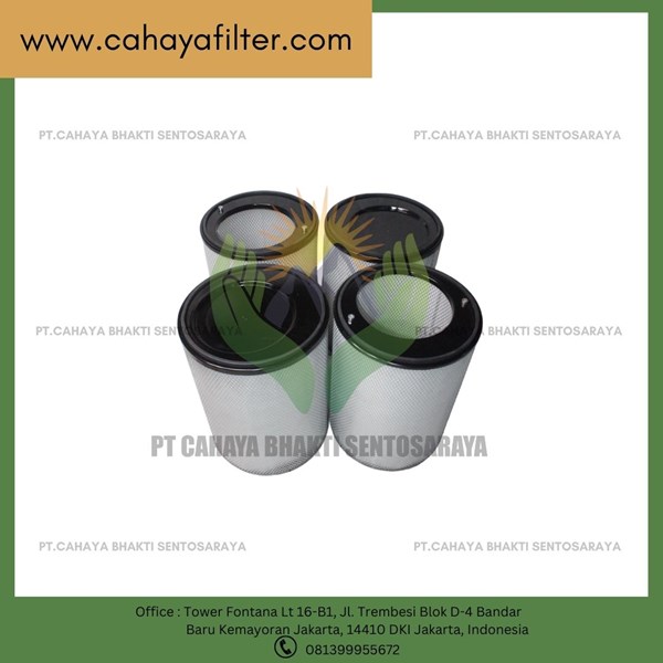 Precision Filter Element Replacement 88342993 - 1 μm Oil Content, For Air Compressor Systems