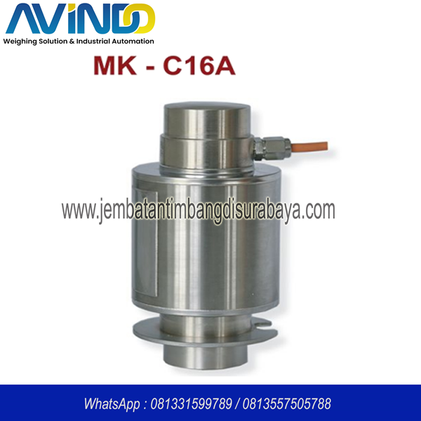 Distributor MK-CELLS MK C16A Compression Load Cell 50ton oleh CV ...