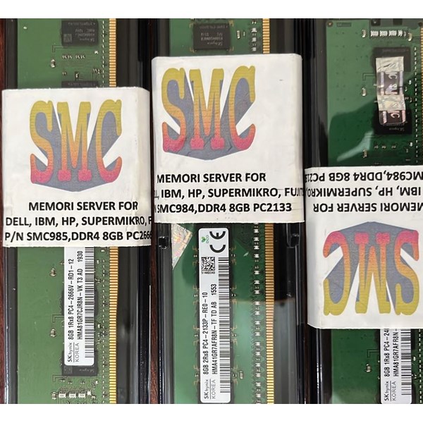Jual SMC RAM 16GB Single Rank x4 DDR4- Kit P00920-B21 oleh PT. Sukses ...