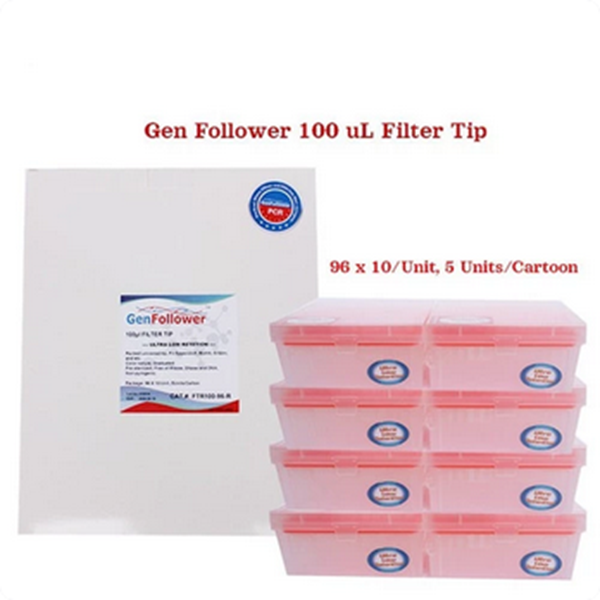 Jual 10uL Filter Tip, Short, CC Series Racked, Sterile, RNase and DNase ...