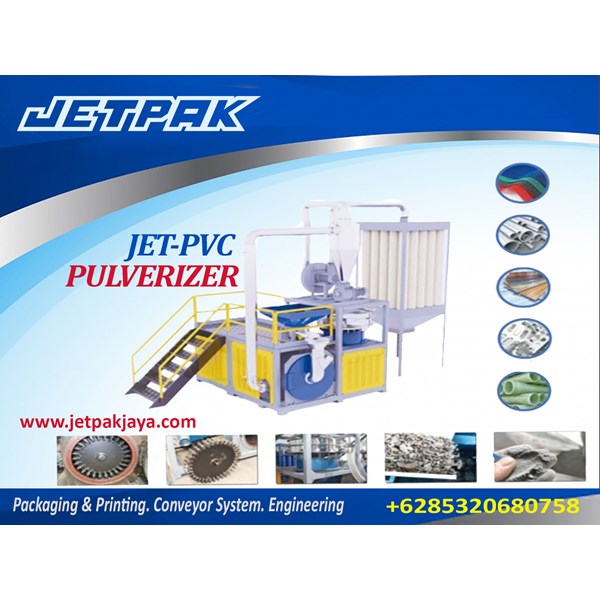 Jual JET-PVC Pulverizer oleh PT. Jetpak Mandiri Jaya