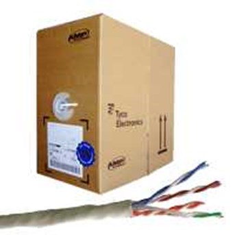 Kabel Data UTP Cat 5E - Merk AMP oleh Makmur Prima 