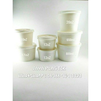 Paper Bowl oleh JAYA PLASTIK di Jakarta Barat
