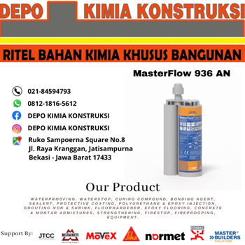 Jual MASTERFLOW 936 AN Grouting Jawa Barat - DEPO KIMIA KONSTRUKSI ...