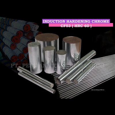 As Hidrolik Piston Induction Hardening Chrome CF53 (HRC 60)