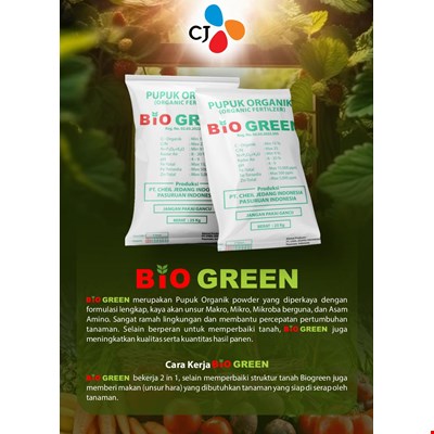 Pupuk Organik BIO GREEN (Organik Fertilizer)