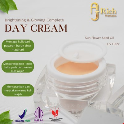 Krim Pagi AJ Rich Premium Skincare Terbaik Semua Jenis Kulit