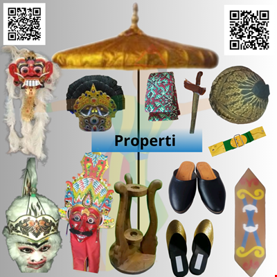 Properti tari & adat dll