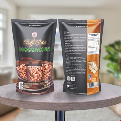 Puffrice Moccacino || Bipang beras