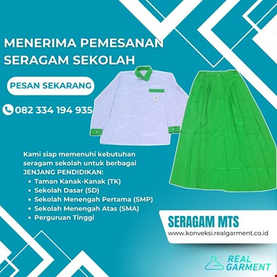 Seragam TK SD SMP SMA