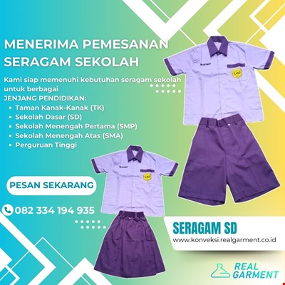 Pembuatan Seragam Sekolah