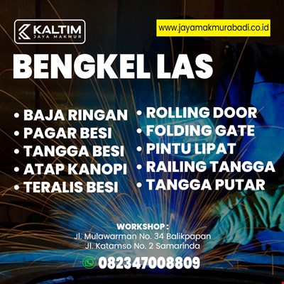ROLLING DOOR BENGKEL LAS HARGA TERBAIK 2025 BONTANG KALIMANTAN TIMUR