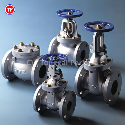 Gate Valve, Ball Valve, Check Valve, Butterfly Valve, Y-Strainer