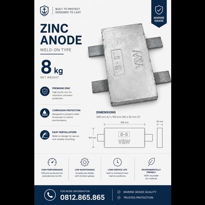 V&W ALUMUNIUM ANODE S8K2
