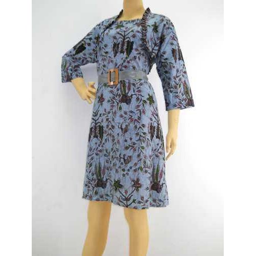 sack dress batik