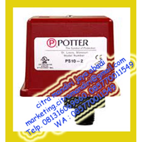 Jual Pressure Switch Potter type PS101A Oleh CITRA MANDIRI JAYA ABADI