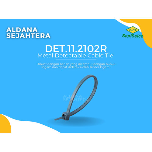 Jual DET.11.2102R SapiSelco Metal Detectable Cable Tie SELFIT Oleh CV ...
