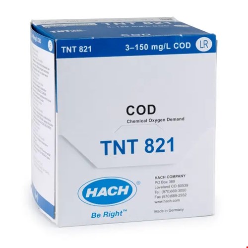 Jual Chemical Oxygen Demand COD TNT plus Vial Test LR CH3-150 mg/L COD ...