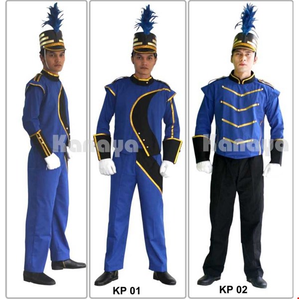 KOSTUM / SERAGAM/ UNIFORM DRUM BAND MARCHING BAND oleh 