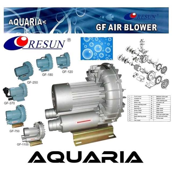 Pompa Udara Air Blower Akuarium & Kolam GF series oleh 