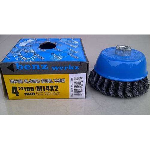 Jual CUP BRUSH TWIST KNOT WIRE 4 INCH oleh CV. PUTRA UTAMA 