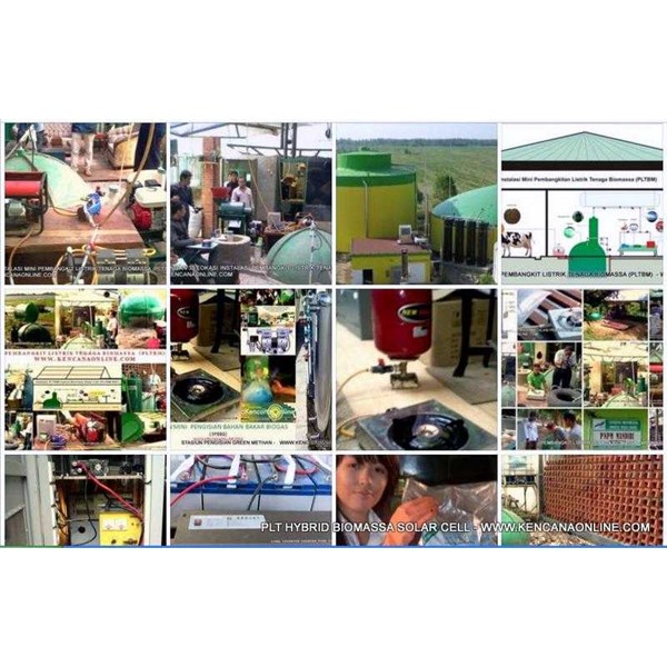 Hybrid Pembangkit Listrik Tenaga Surya PLTS PV-Genset 