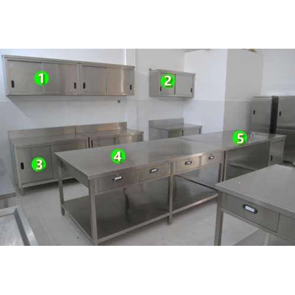  Lemari  Meja  Cabinet Dapur  Stainless  oleh Jaya Kitchen 