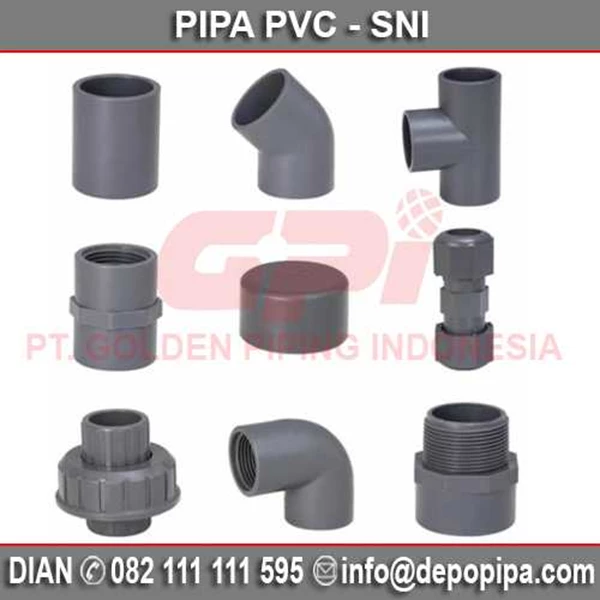  Pipa PVC Standar SNI RRJ oleh CV AMD INDONESIA di Jakarta 