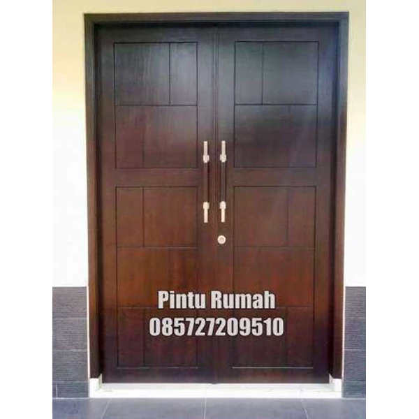 Kusen Pintu Minimalis 2 Panel Daun Pintu PR 001 oleh Pintu 