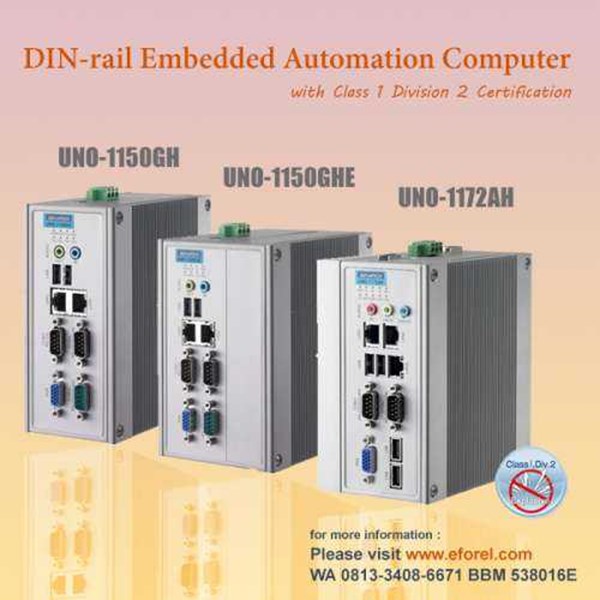 Fanless Mini PC UNO-1150GH Advantech oleh PT. EFOREL CITRA 