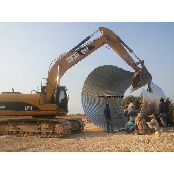Corrugated Steel Pipe Armco Multi Plate Pipe oleh PT 
